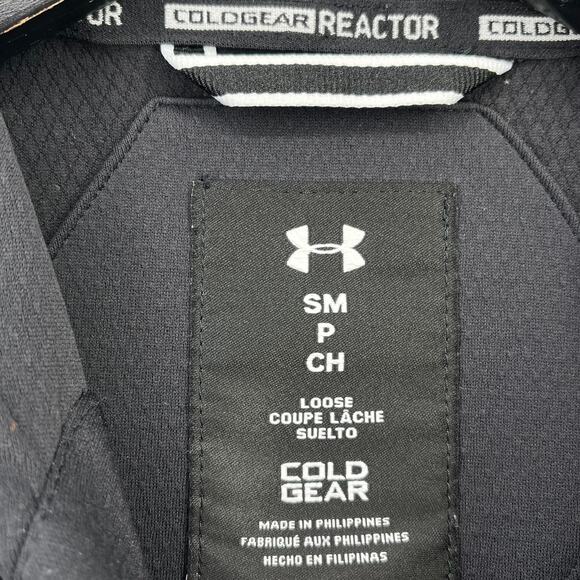 Under Armour USA Black ColdGear Reactor Hybrid Jacket Womens Sz Small Flag - Picture 5 of 6